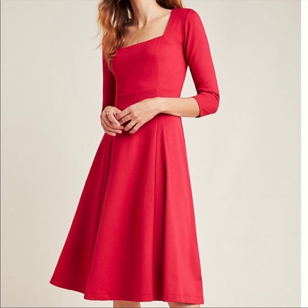 Anthropologie Maeve Jocelyn Midi Dress XL New